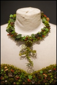 botanical necklace for Divine Design Boutique, Francoise Weeks